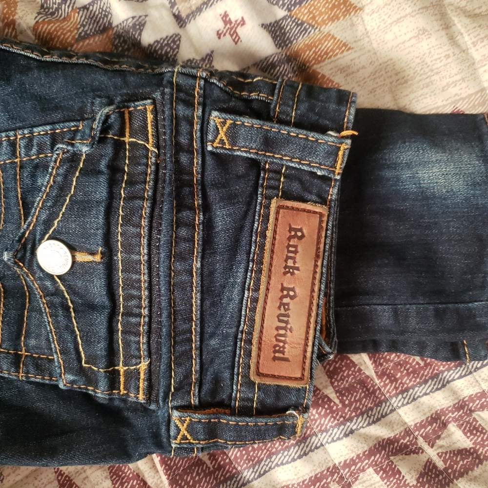 Juniors Rock Revival Jessica Easy Skinny Jeans 27